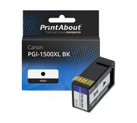 Huismerk Canon PGI-1500XL BK Inktcartridge Zwart Hoge capaciteit