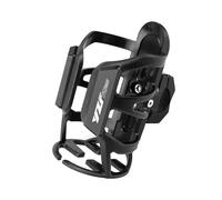 HUIWOR Portabottiglie per Moto per Ya&MAHA YZFR6 YZFR25 YZFR125 YZF-R6 R25 R125 Moto Bevande Portaborraccia(Nero,for YZFR125)