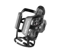 HUIWOR Portabottiglie per Moto per Ya&MAHA YZFR6 YZFR25 YZFR125 YZF-R6 R25 R125 Moto Bevande Portaborraccia(Grey,for YZFR25)