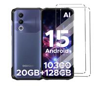 HuiYouMY 2Pcs Vetrino Compatible with Doogee Blade 20 Play/Blade 20 /Blade 20 Ultra/Blade 20 Turbo antiurto Vetro temperato Compatible with protezione Doogee Blade 20 Pellicola protettiva