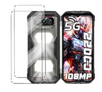 HuiYouMY 2Pcs Vetrino Compatible with Doogee V Max S antiurto Vetro temperato Compatible with protezione Doogee V Max S Pellicola protettiva