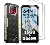 HuiYouMY 2Pcs Vetrino Compatible with Ulefone Armor 22 Antiurto Vetro temperato Compatible with Protezione Ulefone Armor 22 Pellicola Protettiva