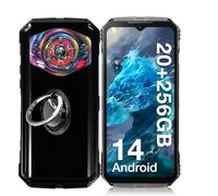 HuiYouMY Cover Compatible with Doogee S Punk Cover Antiurto Custodia Compatible with Protezione Doogee S Punk,Black