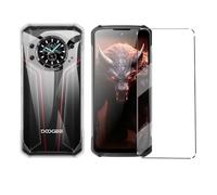 HuiYouMY Cover e Vetrino Compatible with Doogee S119 Cover Antiurto Custodia Piu Vetro temperato Compatible with Protezione Doogee S119 Pellicola Protettiva Clear