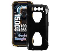 HuiYouMY Cover per Blackview BV7300 (6.67") Custodia, Morbida Silicone Protettivo Custodia, AntiGraffio Antiurti, Black TPU Case Custodia - Nero