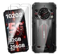 HuiYouMY Cover per Cubot KingKong 11 (6.72") con 2 Pezzi Pellicola Protettiva in Vetro Temperato, Trasparente Custodia Silicone Morbida TPU Ultra-Sottile AntiGraffio Antiurto Case - Clear