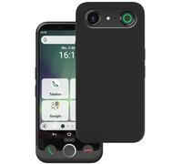 HuiYouMY Cover per Doro Aurora A10 Custodia, Morbida Silicone Protettivo Custodia, AntiGraffio Antiurti, Black TPU Case per Doro Aurora A10 (4.5") - Nero