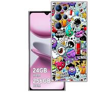 HuiYouMY Cover per Oukitel C61/Oukitel C61 Pro Custodia (6.88"), Morbida Silicone Protettivo Custodia, AntiGraffio Antiurti, Trasparente TPU Cover Case Custodia - XS40