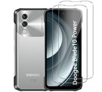 HuiYouMY Vetro Temperato per Doogee Blade10 Power, Piena copertura, Pellicola protettiva in Vetro Puro, Prevenzione dei graffi, Anti-impronte [6.6", Durezza 9H, Spessore 0,3MM 2 Pack]