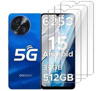 HuiYouMY Vetro Temperato per Doogee Note 59/Note 59 Pro/Note 59 Pro+, Piena copertura, Pellicola protettiva in Vetro Puro, Prevenzione dei graffi, Anti-impronte [Durezza 9H, Spessore 0,3MM 3 Pack]