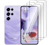 HuiYouMY Vetro Temperato per Oukitel C2/Oukitel C1/Oukitel C1 Pro, Piena copertura, Pellicola protettiva in Vetro Puro, Prevenzione dei graffi, Anti-impronte [6.52", Durezza 9H, Spessore 0,3MM 3 Pack]