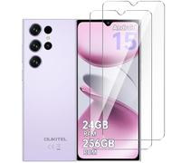 HuiYouMY Vetro Temperato per Oukitel C61/Oukitel C61 Pro, Piena copertura, Pellicola protettiva in Vetro Puro, Prevenzione dei graffi, Anti-impronte [6.88", Durezza 9H, Spessore 0,3MM 2 Pack]