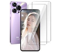 HuiYouMY Vetro Temperato per Oukitel C69, Piena copertura, Pellicola protettiva in Vetro Puro, Prevenzione dei graffi, Anti-impronte [7.2", Durezza 9H, Spessore 0,3MM 2 Pack]