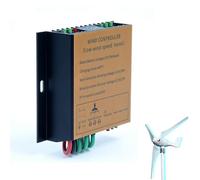 HUIZHITENGDA 12v, Controller di Carica Eolica MPPT 2500W 20A, Controller Auto-Switch 12V/24V per Piccoli Generatori Eolici e Kit Fai-da-Te