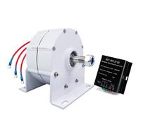 HUIZHITENGDA Generatore a Magnete Permanente Senza Ingranaggi da 20000W, generatore di energia Libera, alternatore AC a Basso RPM per turbina eolica/idraulica, con Controller (12V-220V),220v