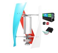 HUIZHITENGDA Generatore di turbina eolica a Basso Rumore da 3000 W 48 V