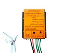 HUIZHITENGDA Generatore di Turbine eoliche 20000W DC 12V/24V/48V con regolatore di Carica, regolatore di Carica della Batteria Impermeabile con Protezione da sovraccarico IP67 Impermeabile,220v