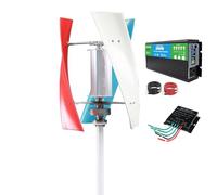 HUIZHITENGDA Generatore di Turbine eoliche Verticali 3000W 12V