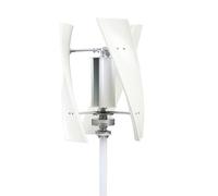 HUIZHITENGDA Generatore Eolico Silenzioso, 220V 48V 8000W 3 Pale Generatore Eolico ad ASSE Verticale, con Controllore Adatto per Cortile/Esterni/Uso Marino,48v