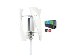 HUIZHITENGDA Kit di Turbina Eolica Verticale a 3 Pale 3000W 48V
