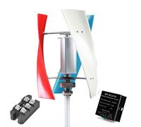 HUIZHITENGDA Kit Generatore Eolico Verticale Silenzioso da 10000W