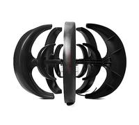 HUIZHITENGDA Kit Turbina Eolica Verticale, 3000W-10000W con Controller MPPT Generatore a 5 Pale Lanterna 12V 24V 48V 220V Silenzioso Adatto per Fattorie/Barche (Nero),24v