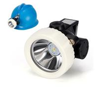 HUIZHITENGDA Lampada Mineraria Industriale Montata sulla Testa, Lampada Mineraria A LED Ricaricabile E Impermeabile Confortevole E Durevole Adatto per L'illuminazione del Tunnel Sotterraneo