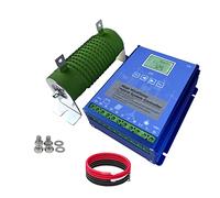 HUIZHITENGDA Regolatore di Carica Ibrido MPPT Eolico e Solare 3500W 12V 24V 48V per Pannello Solare e Turbina Eolica,12v