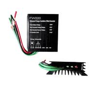 HUIZHITENGDA Regolatore per turbina eolica MPPT Auto da 10000W 12V/24V
