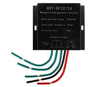 HUIZHITENGDA Regolatore per Turbine Eoliche, 15000W Auto-Match 12V/24V/48V/220V MPPT Regolatore di Carica per Generatore Eolico Adatto per Turbine Eoliche DC/AC,24v