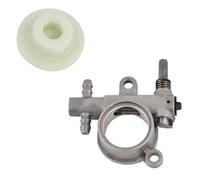 Hujago Pompa dell'olio con vite senza fine per motosega Alpin-a A2500 A305 C25 CJ300 CP300 PS338 SPR255