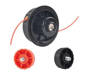 Hujago Testina per tagliabordi McCulloch MT270X MT280X MT302X MT320 MT3311 MT765 Ryobi RLT1000EX RLT30CD RLT30CES M25CS RY15523A RY25CSEMC RY26540 RY28041 Troy-Bilt TBB. 26CO TB2 TB304H TB304S (MRT