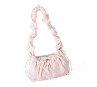 HUJIUTUO Borsa a tracolla da donna a pois pieghettata borsa a nuvola semplice borsa messaggeri borsa per la spesa stile coreano borsa a tracolla per tutti i giorni, Pk, 28x17x8cm