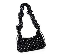 HUJIUTUO Borsa a tracolla da donna a pois pieghettata borsa a nuvola semplice borsa messaggeri borsa per la spesa stile coreano borsa a tracolla per tutti i giorni