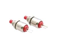 HUJWLBWF 5pc DS-402 Hole 5MM Miniature Round Self-Reset Start Power Button Normally Open Key Click Switch