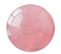 HUJWLBWF Rose Quartz Stone Sphere Crystal Area, Crystals,Pink-50~60mm