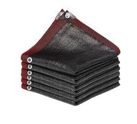 HUJZJY Rete Parasole per Balcone 1.5x3m, Telo Ombreggiante Occhiellato, Resistenza allo Strappo Rete Frangivento, Rete Ombreggiante con Occhielli per Piante Carport Piscine Cortili