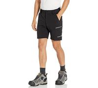 HUK Next Level - Pantaloncini da Pesca ad Asciugatura Rapida, da Uomo, con Protezione Solare UPF 30+, 17,8 cm, Uomo, H2000040, Nero, M