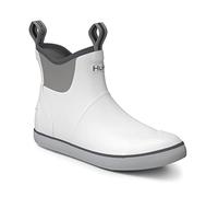 HUK Scarpa Rogue Wave da uomo, pesca ad alte prestazioni e stivali da ponte pioggia, Colore: bianco., 44.5 EU