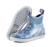 HUK Scarpa Rogue Wave | Stivali da Pesca e da Ponte ad Alte Prestazioni, Gomma Uomo, Running Lakes Titanium Blue, 44 EU