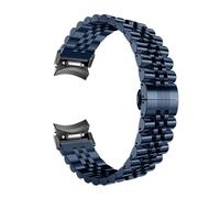 HUKILU yaoqijie Cinturino in acciaio for orologio 6 Classic 43 47mm Cinturino in metallo Quick Fit for orologio 6/5/4 40mm 44mm 5Pro 45mm lasting(Blu,4 Classic 42mm 46mm)