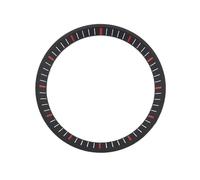 HUKILU yaoqijie Diametro esterno: 32,5 mm Diametro interno: 27,5 mm Anello for capitolo orologio in plastica rigida adatto for cassa orologio NH35 NH36 Parti cassa orologio in abalone lasting(BYNY-1)