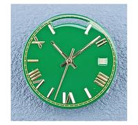 HUKILU yaoqijie Kit di lancette con doppio calendario da 28,5 mm, fosforescenti blu, compatibile con movimento 8285 e parte del quadrante dell'orologio con montaggio su cassa da 39 mm lasting(JS5026)