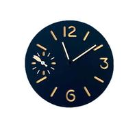 HUKILU yaoqijie Parti di inserto for quadrante dell'orologio da 34,5 mm con lancette for movimento ETA6497/ST3600 Accessori luminosi verdi Modifica lasting(arancione)