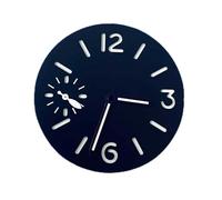 HUKILU yaoqijie Parti di inserto for quadrante dell'orologio da 34,5 mm con lancette for movimento ETA6497/ST3600 Accessori luminosi verdi Modifica lasting(White)