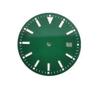 HUKILU yaoqijie Quadrante dell'orologio da 33,5 mm Quadrante luminoso blu-verde adatto al movimento NH35 lasting(2)