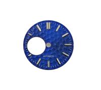 HUKILU yaoqijie Quadrante NH34 28,5 mm Quadrante luminoso verde for orologio meccanico con movimento NH34 NH38 Accessori for orologi lasting(Blu)