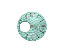 HUKILU yaoqijie Quadrante NH34 28,5 mm Quadrante luminoso verde for orologio meccanico con movimento NH34 NH38 Accessori for orologi lasting(Tiff Blue)