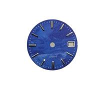 HUKILU yaoqijie Quadrante NH35 Sea of Clouds da 28,5 mm Quadrante for orologio Cloud Sea Quadranti for movimento NH35 Accessori for orologi Parti di ricambio lasting(Blu)