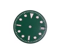 HUKILU yaoqijie Quadrante sterile for orologio da 28,5 mm, adatto for movimento NH35 NH36, accessori for orologi, verde luminoso lasting(C)